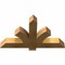 Ekena Millwork Redmond Rough Sawn Timber Gable Bracket, Western Red Cedar, 36"W x 21"H x 4"D x 4"F, 14/12 Pitch GBW036X21X0404RED00RWR - alternate 5